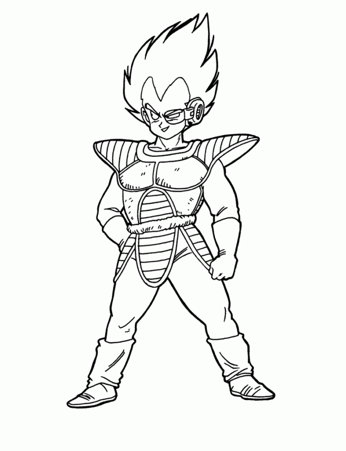 Imprimir desenho Dragon Ball Z