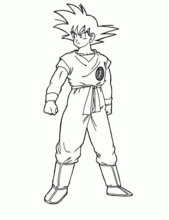 Imprimir desenho Dragon Ball Z