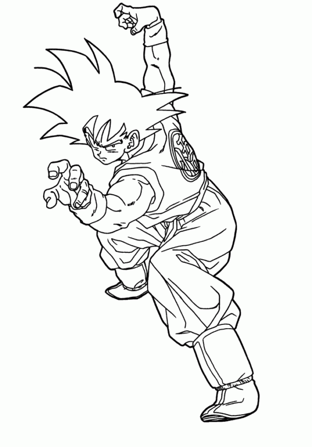 Imprimir desenho Dragon Ball Z