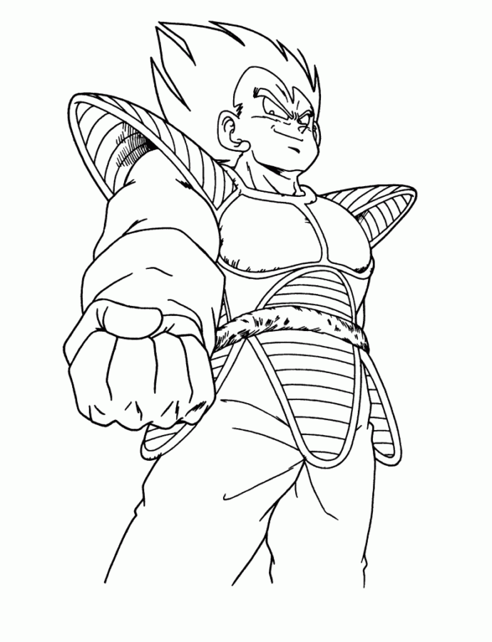 Desenhos de Dragon Ball Z para colorir, pintar, imprimir DRAGON-BALL-Z