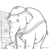 Desenhos para colorir de Dumbo