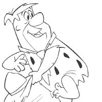 Desenhos para colorir de Flintstones