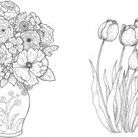 Desenhos para colorir de Flores