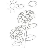 Desenhos para colorir de Flores