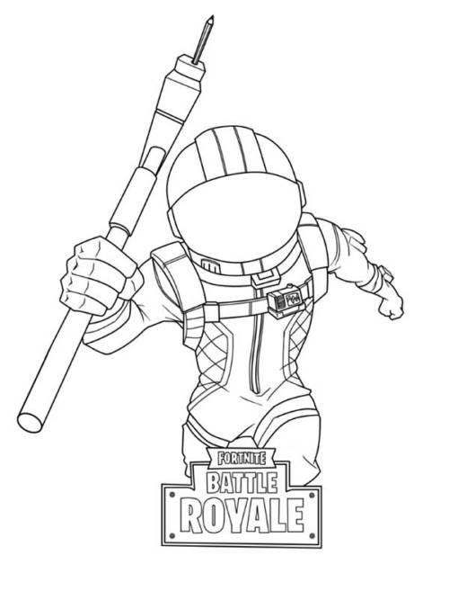 Imprimir desenho Fortnite