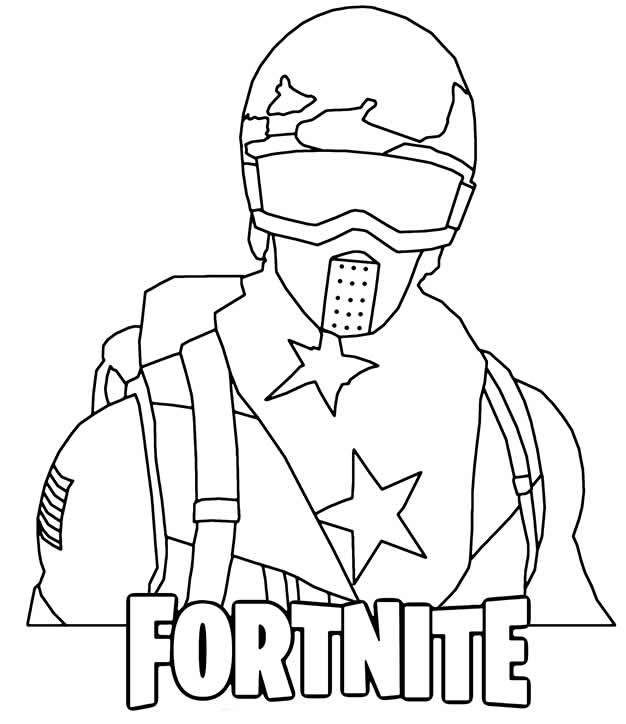 Imprimir desenho Fortnite