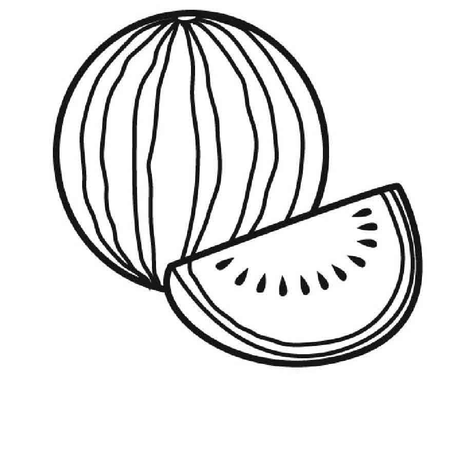 Imprimir desenho Frutas
