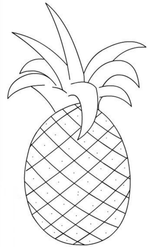 Imprimir desenho Frutas