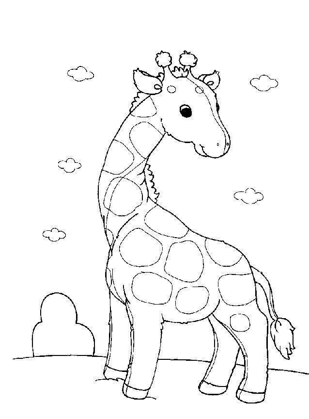 Imprimir desenho Girafas