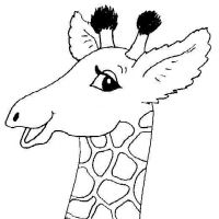 Desenhos para colorir de Girafas