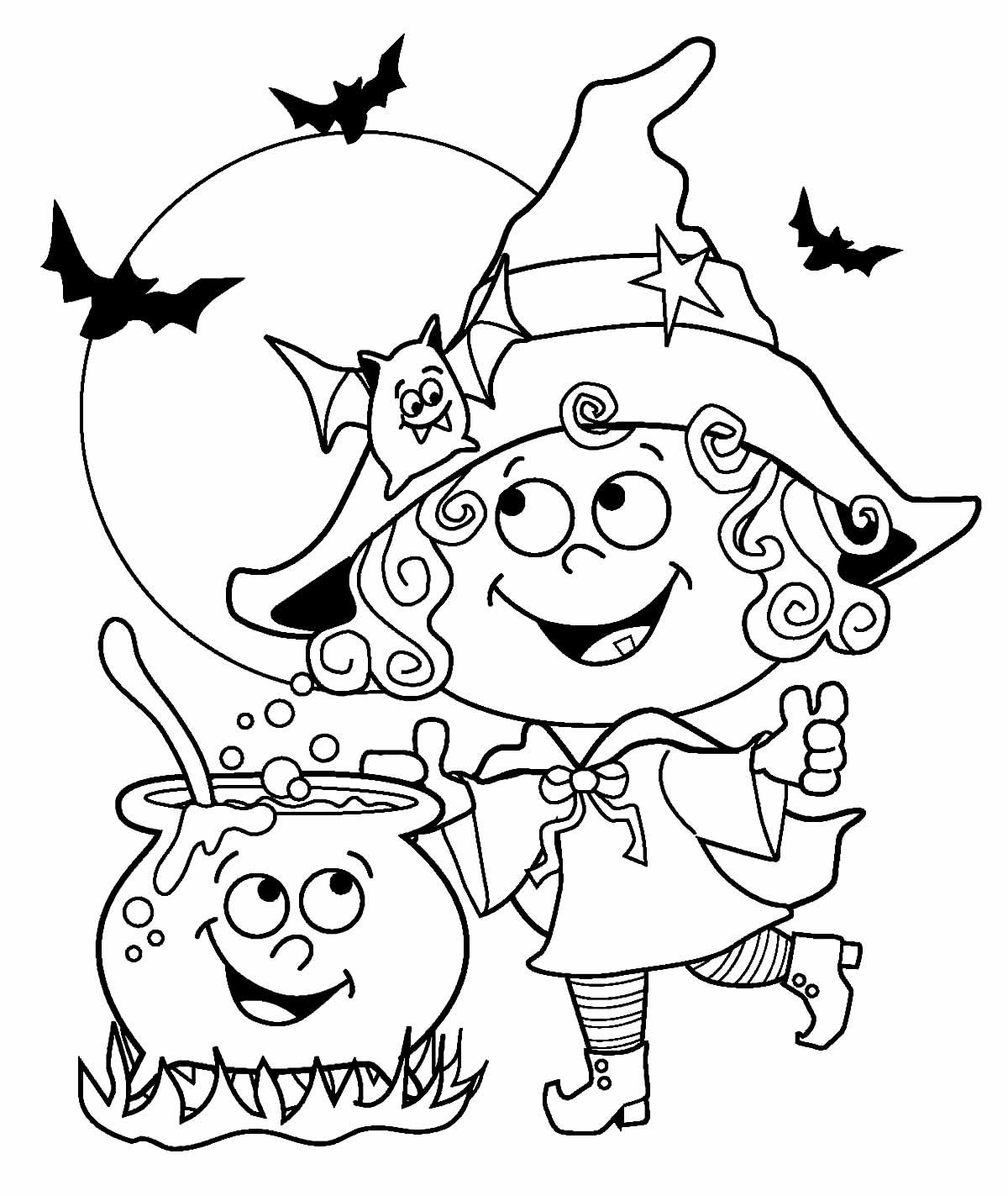 Imprimir desenho Halloween