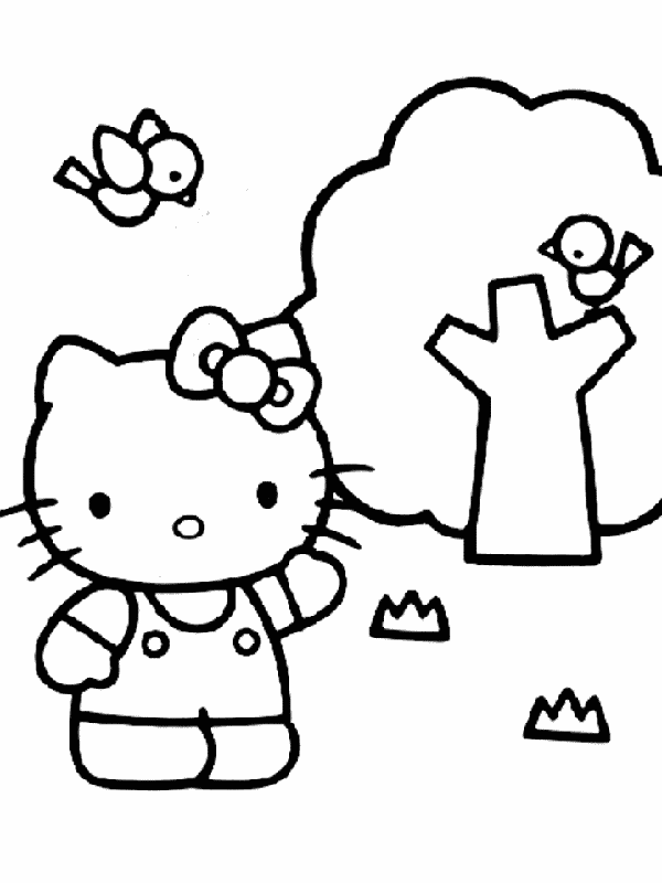 Imprimir desenho Hello Kitty