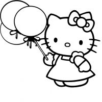 Desenhos para colorir de Hello Kitty