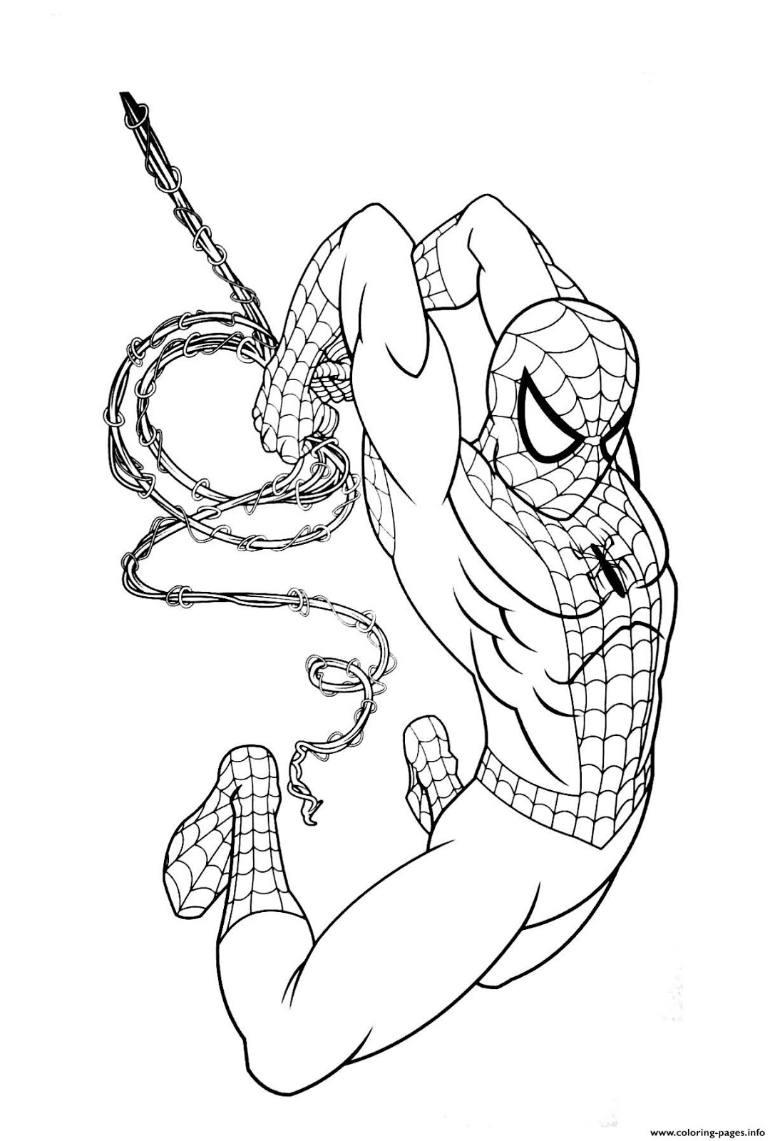 Imprimir desenho Homem-Aranha