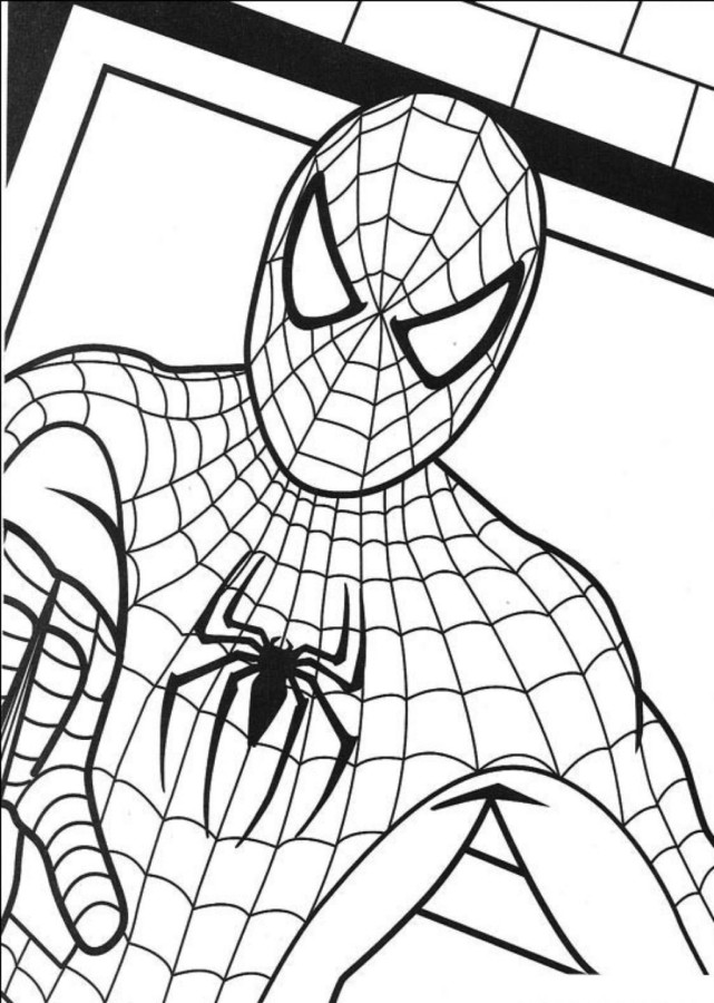 Imprimir desenho Homem-Aranha
