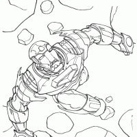 Desenhos para colorir de Homem de Ferro