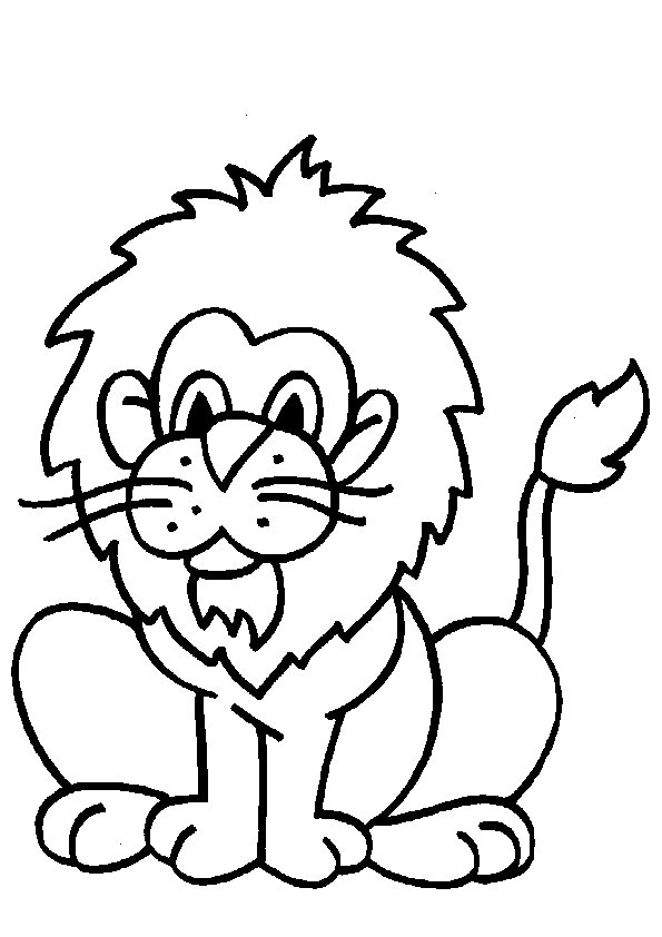 Imprimir desenho Leões