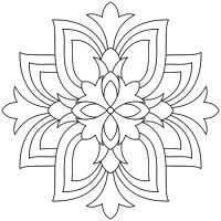 Desenhos para colorir de Mandalas