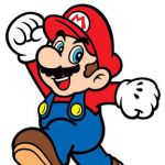 Desenho colorido Mario Bros