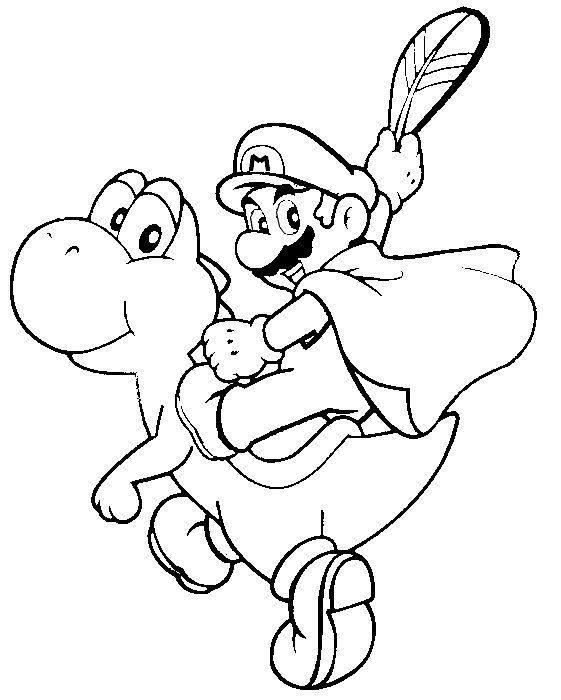 Imprimir desenho Mario Bros