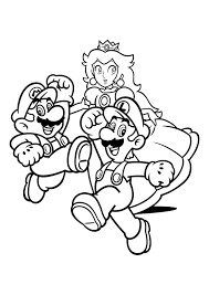 Imprimir desenho Mario Bros