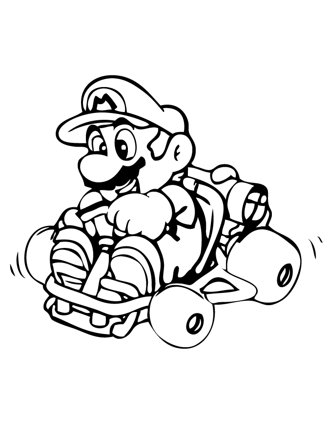 Imprimir desenho Mario Bros