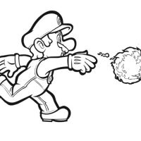 Desenhos para colorir de Mario Bros