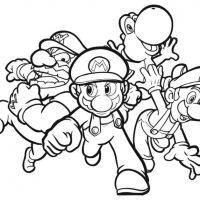 Desenho do Super Mario para colorir - Desenhos Para Desenhar