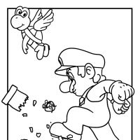 Coloriages-mario-bros-9 - Mário Bros - Just Color Crianças : Páginas para  colorir para crianças