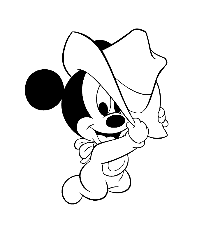 Imprimir desenho Mickey