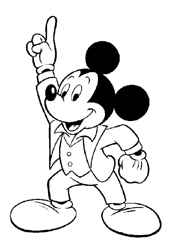 Imprimir desenho Mickey