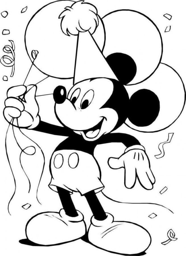 Imprimir desenho Mickey