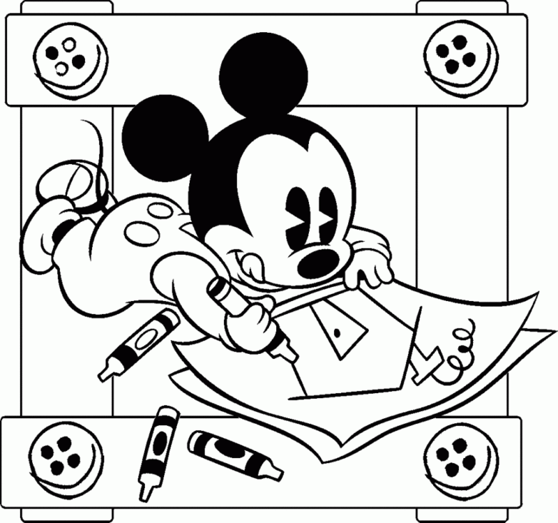 Imprimir desenho Mickey