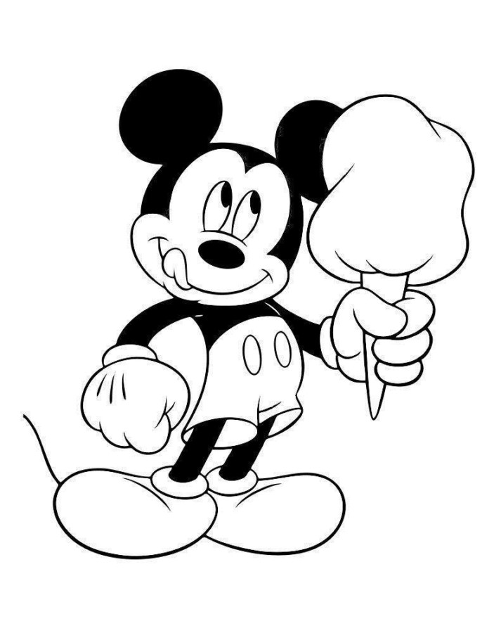 Imprimir desenho Mickey