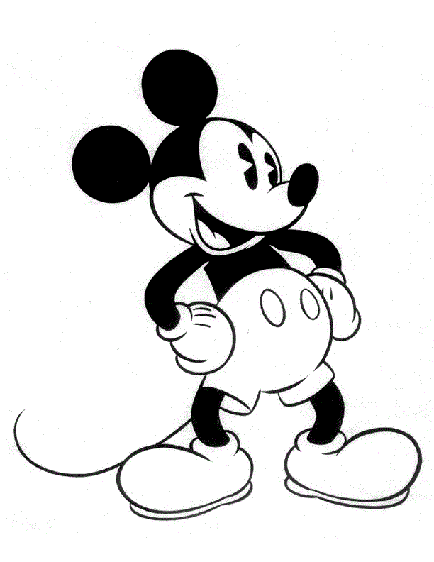 Imprimir desenho Mickey