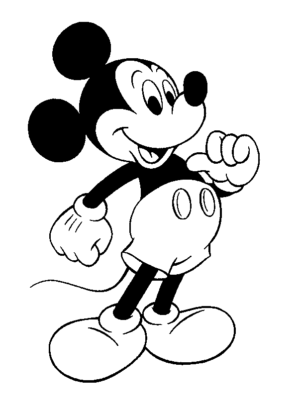 Imprimir desenho Mickey