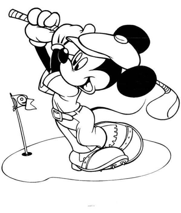 Imprimir desenho Mickey