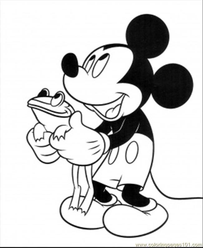 Imprimir desenho Mickey