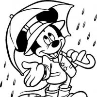 Desenhos para colorir de Mickey