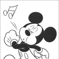 Desenhos para colorir de Mickey