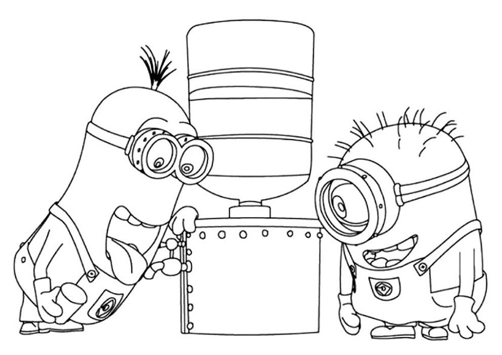 Imprimir desenho Minions