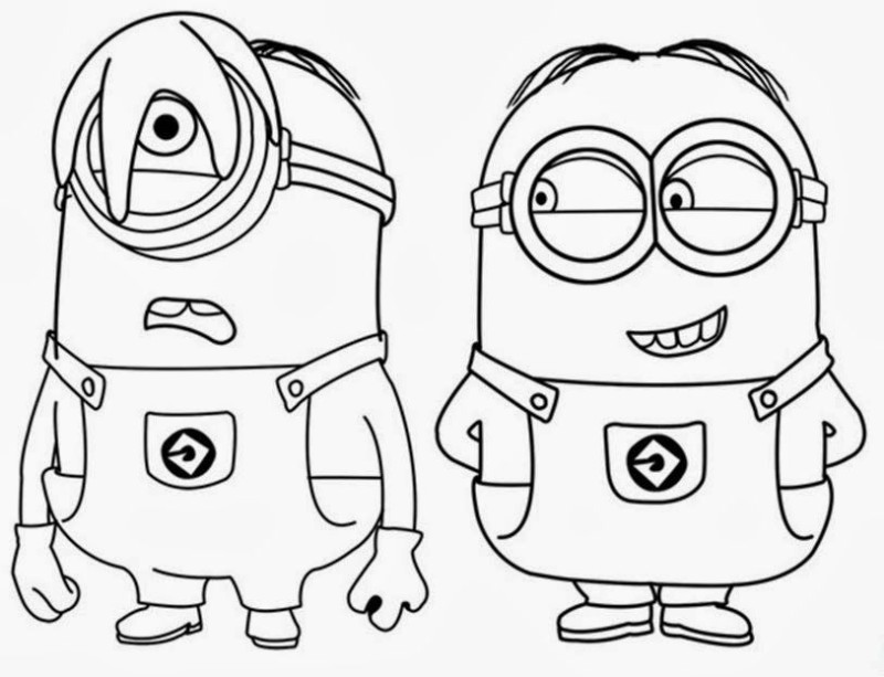 Imprimir desenho Minions