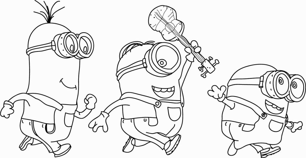 Imprimir desenho Minions