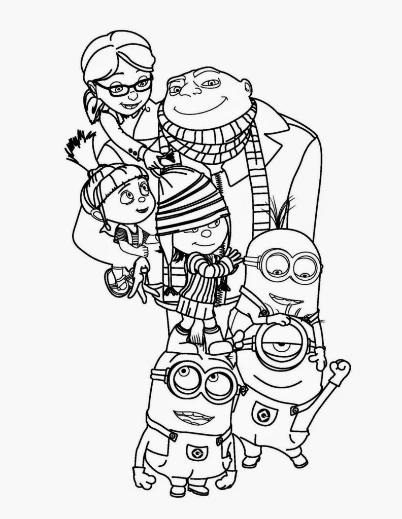 Imprimir desenho Minions