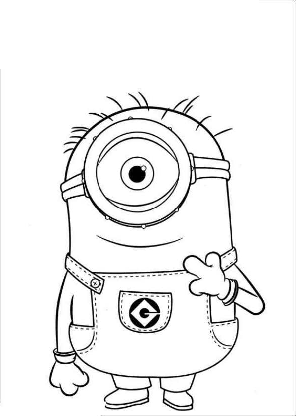 Imprimir desenho Minions