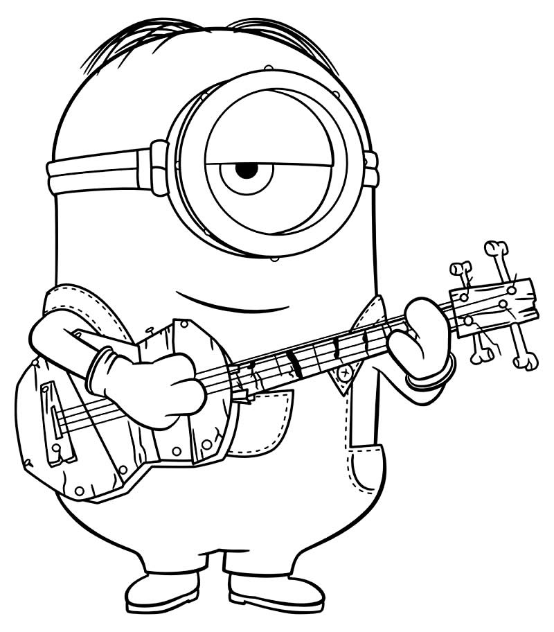 Imprimir desenho Minions
