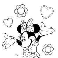 Desenhos para colorir de Minnie