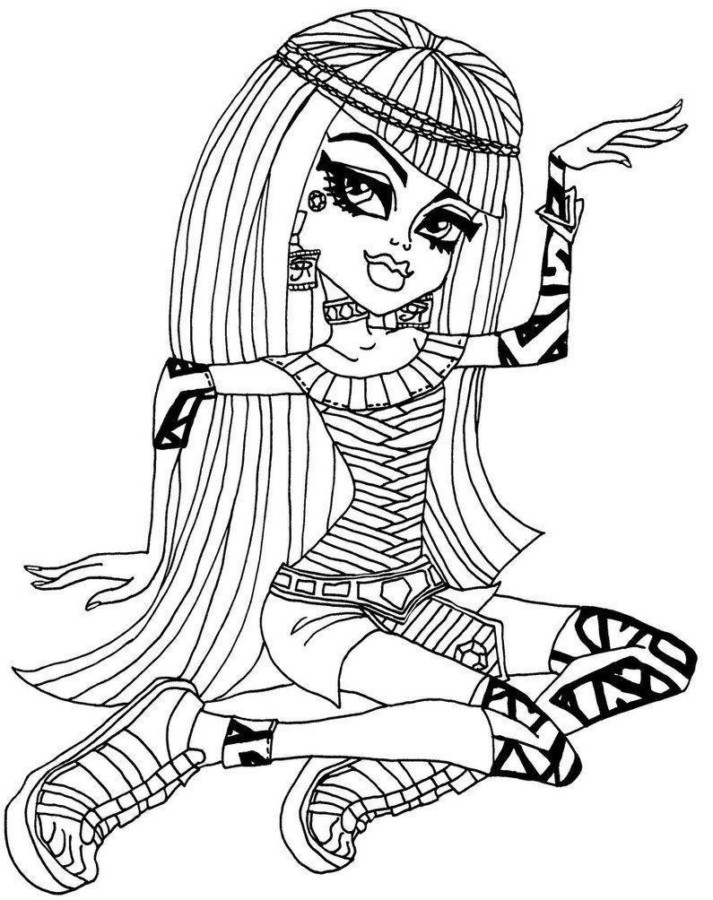 Imprimir desenho Monster High