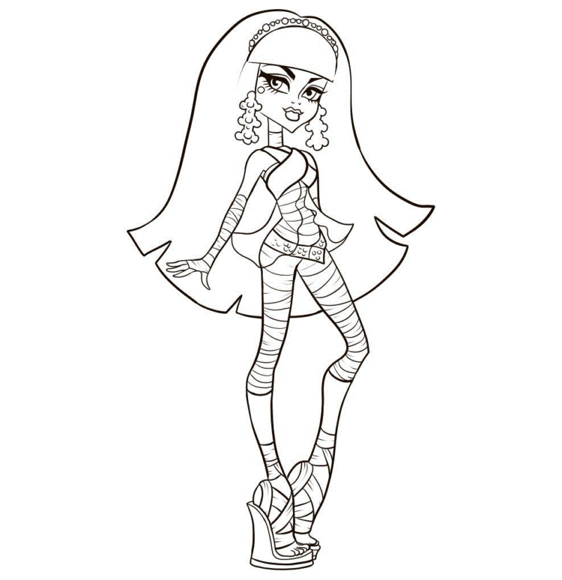 Imprimir desenho Monster High