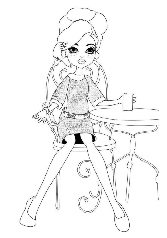 Imprimir desenho Monster High